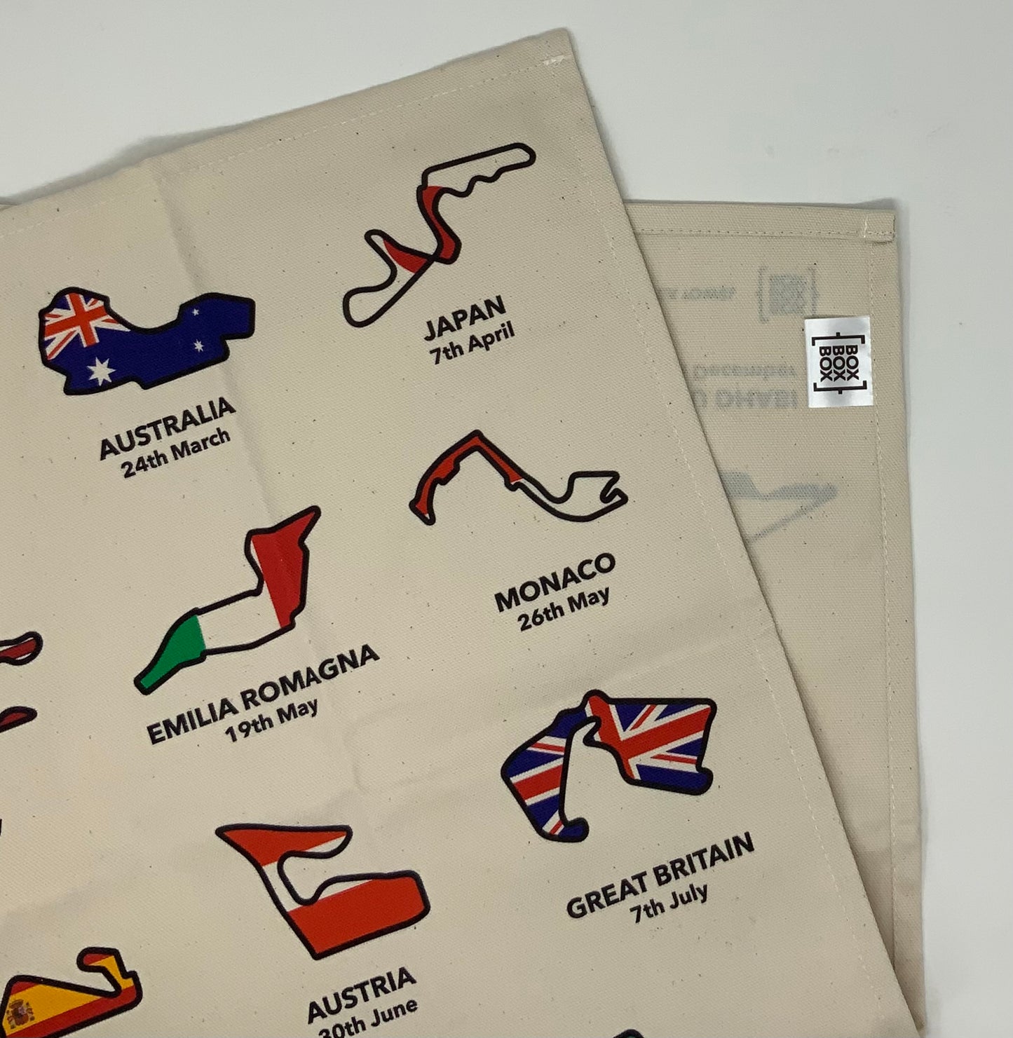 2024 Grand Prix Tea Towel - Flags