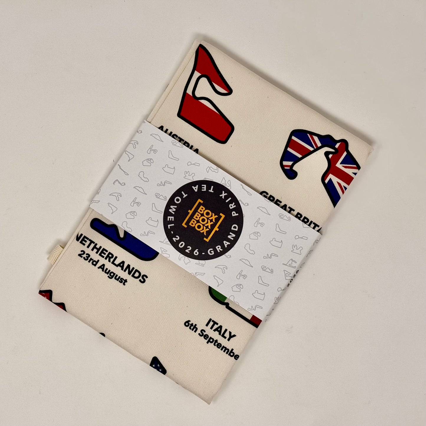 2026 Grand Prix Tea Towel - Flags