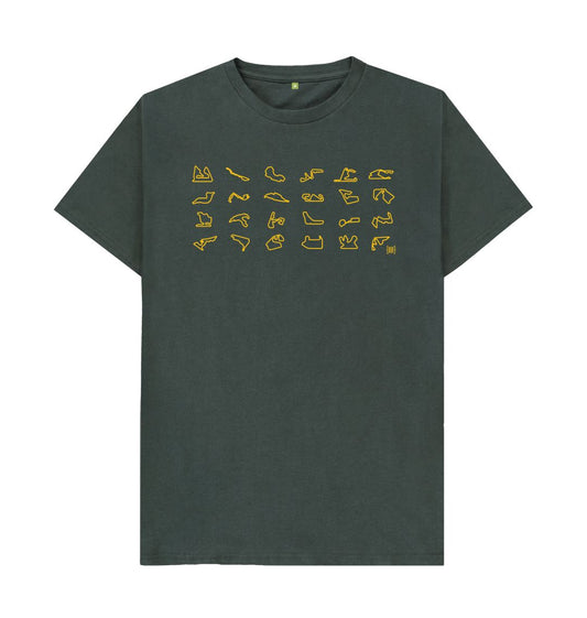 Dark Grey Tracks of 2024 T Shirt
