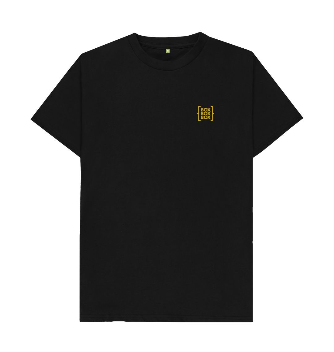 Black \"Box Box Box\" #2 T Shirt