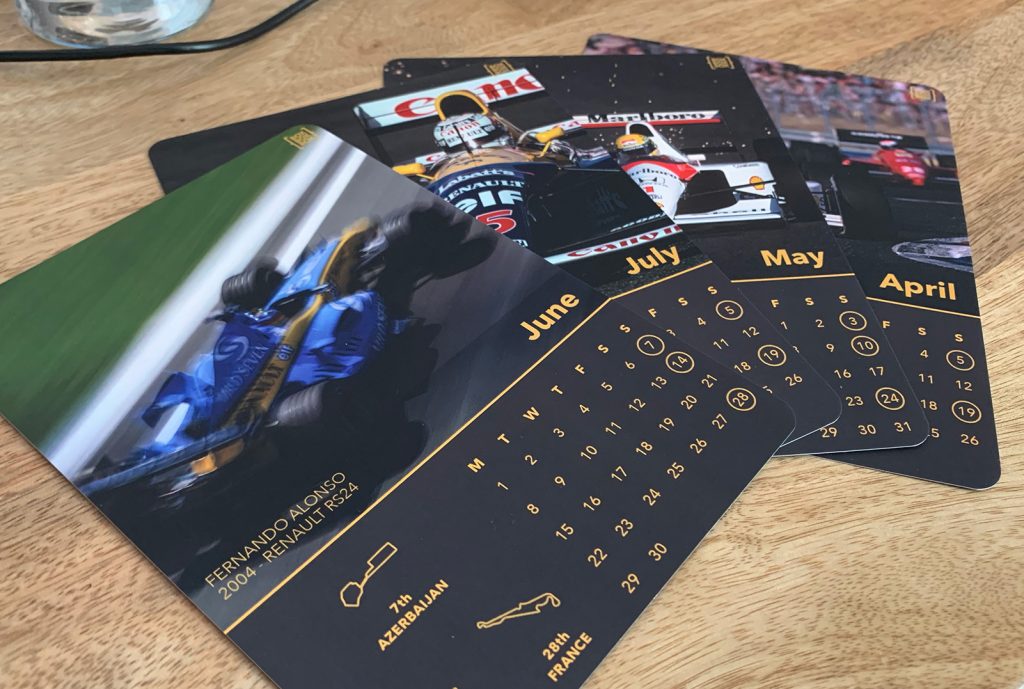 2020 Greatest Grand Prix Calendar