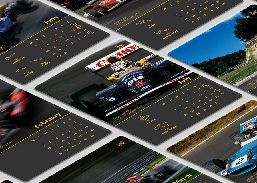 2020 Greatest Grand Prix Calendar