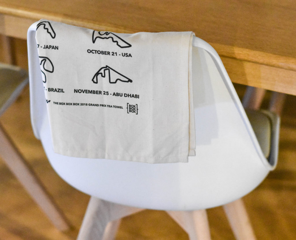 2018 Grand Prix Tea Towel