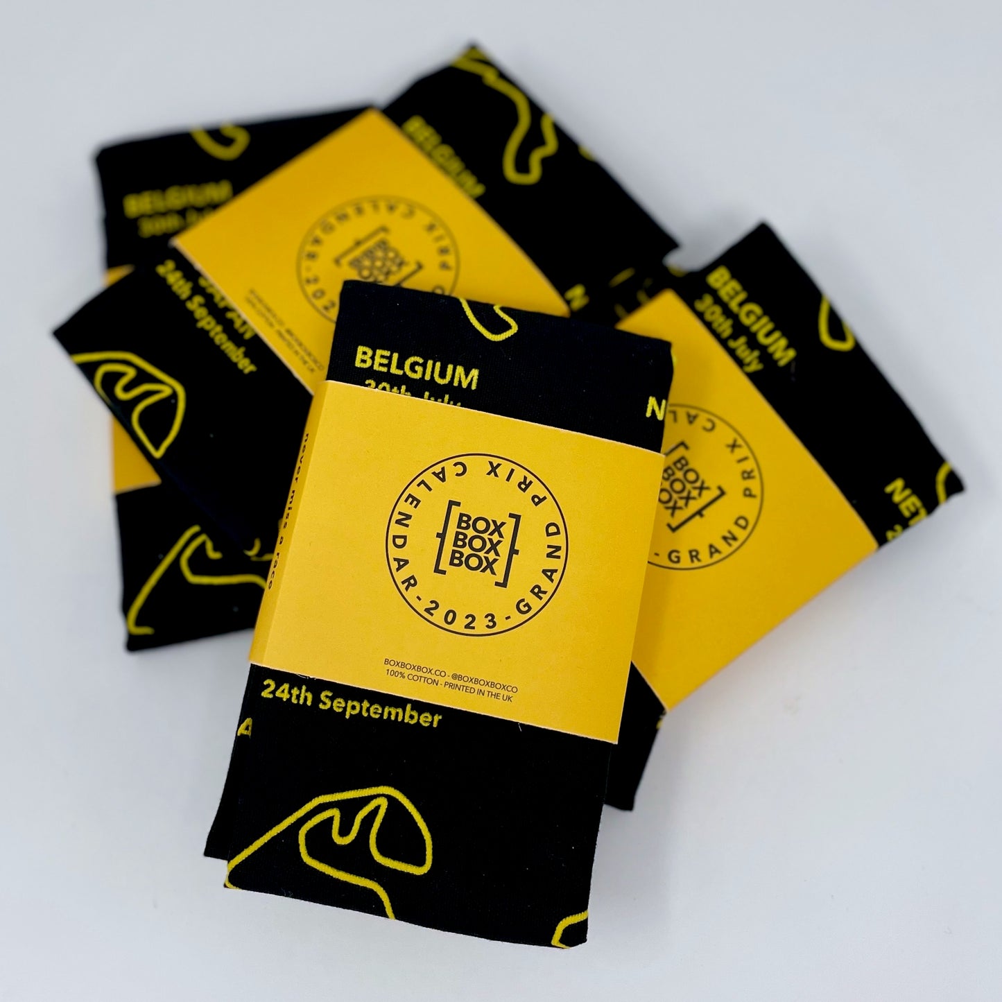 2023 Grand Prix Tea Towel Black