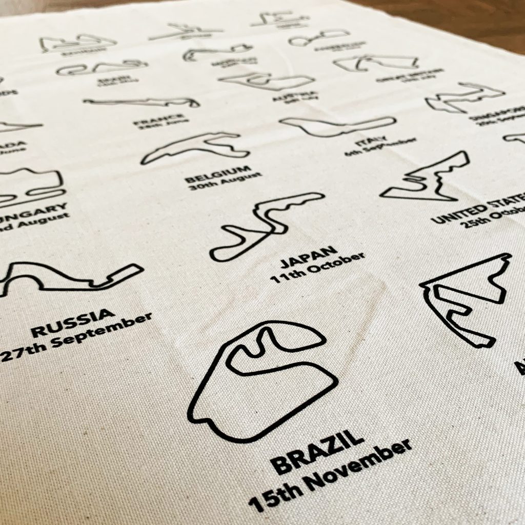 2020 Grand Prix Tea Towel
