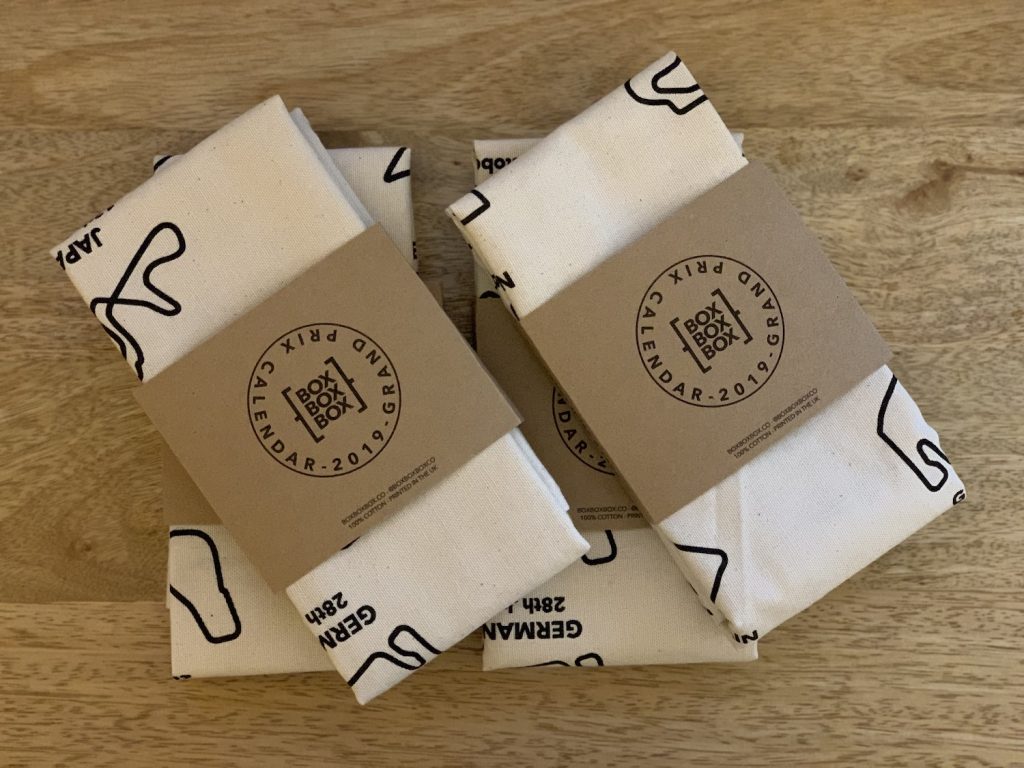 2019 Grand Prix Tea Towel