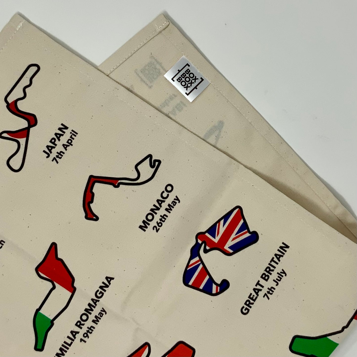 2024 Grand Prix Tea Towel - Flags