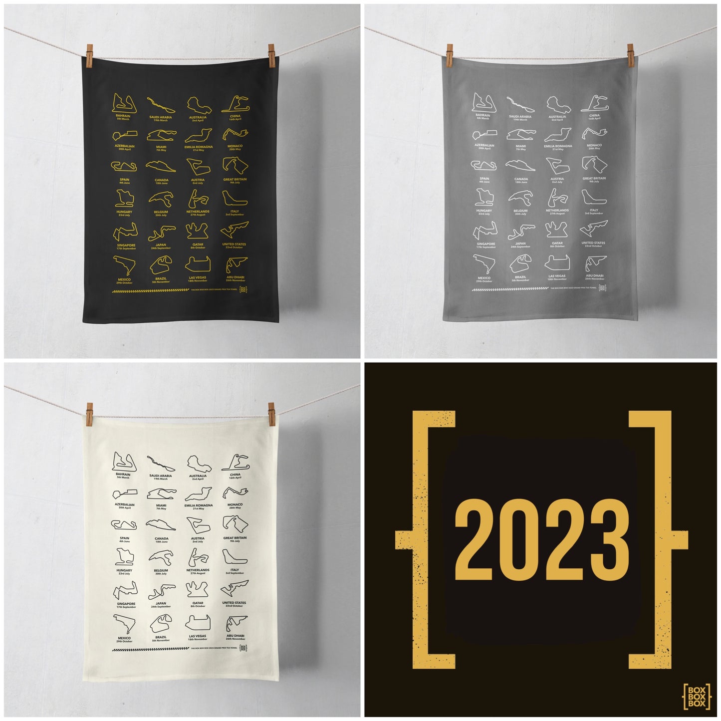 Gift Set 2023 Calendar & Tea Towel