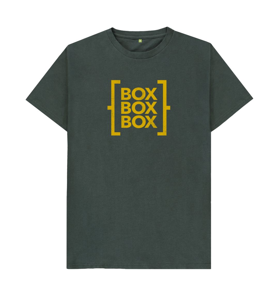 Dark Grey Box Box Box - The T-Shirt